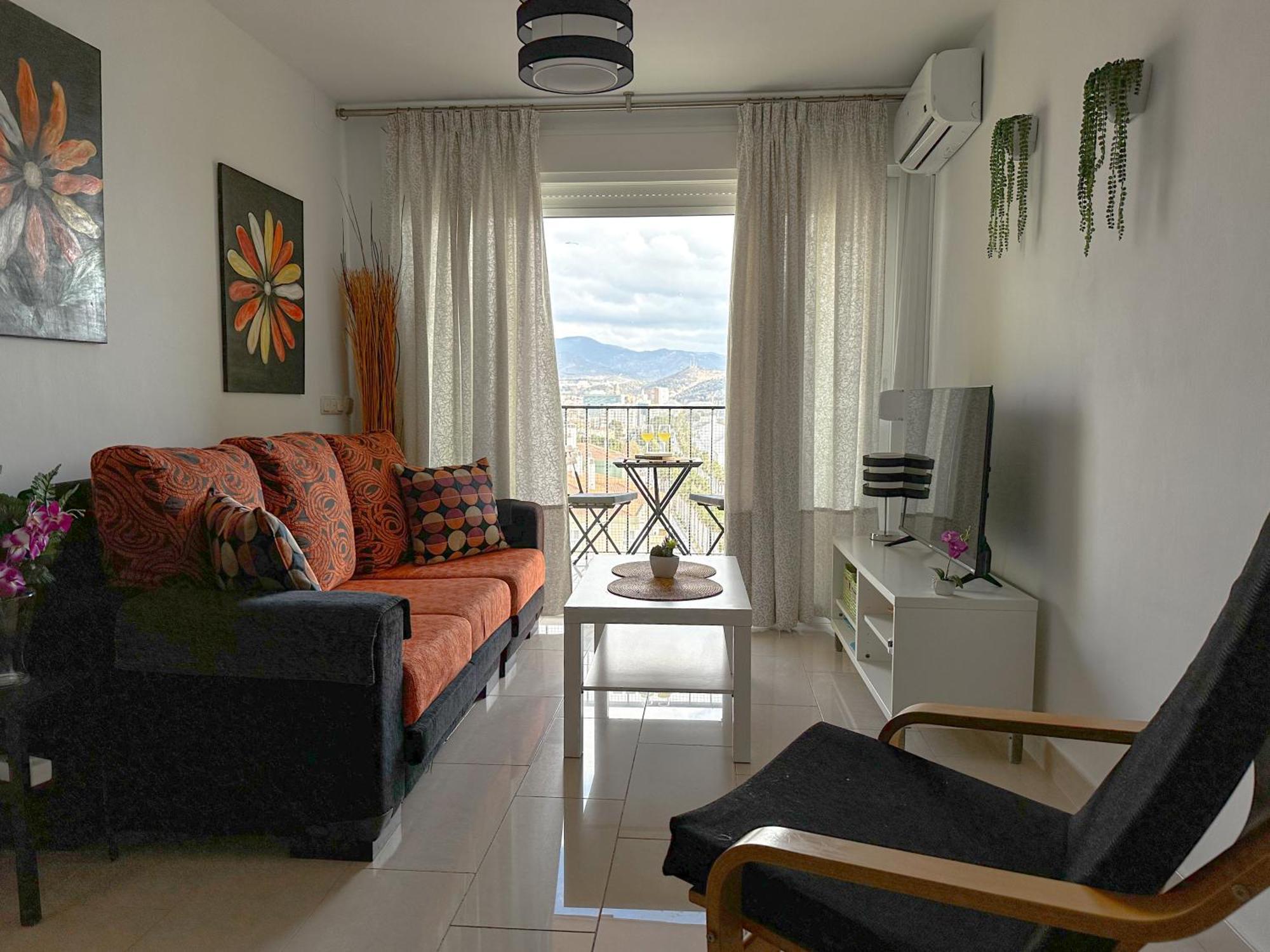 Apartamento Mirador Del Mediterraneo Malaga Luaran gambar